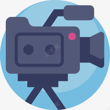 电影摄影电影摄影机媒体技术15平板图标图标