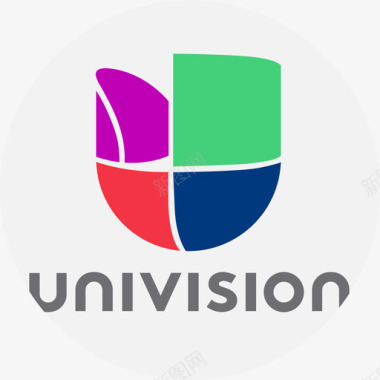 电影院素材合集Univision电影院和电视公寓图标图标