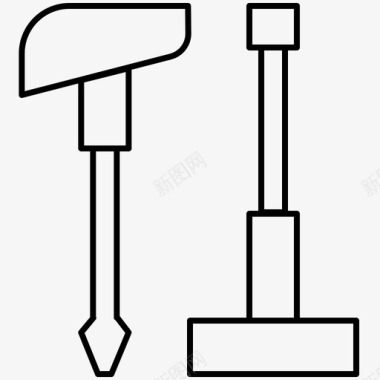 螺丝刀自行车工具图标图标
