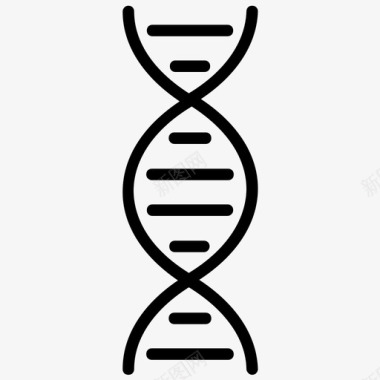 生物dna化学成分dna测试图标图标