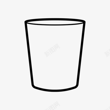 双老式鸡尾酒杯酒精饮料图标图标