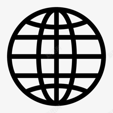 地球世界用户界面和网页标图标图标