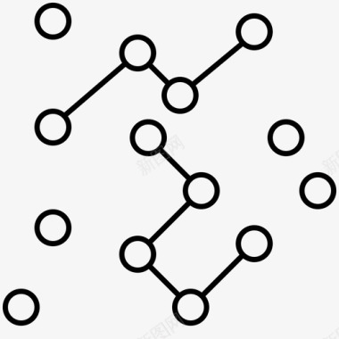 星星野营天空图标图标