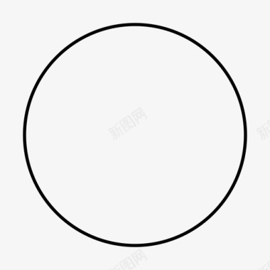 球体圆形几何形状图标图标