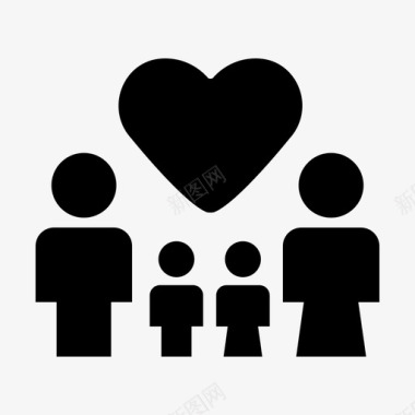 孩子和婴儿家庭孩子父亲图标图标