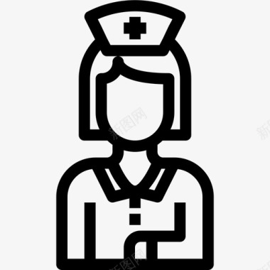医院护士站护士医院医疗图标图标