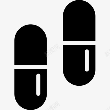 草本药物药物医用130固体图标图标