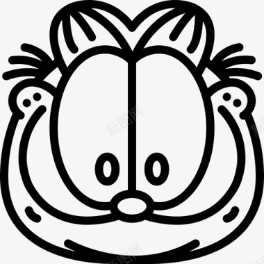 愚人节搞笑素材加菲猫动画卡通图标图标