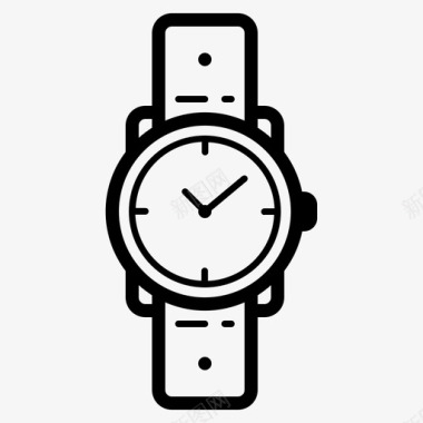 商务手表钟表珠宝图标图标