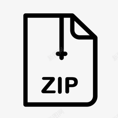 ZIP文件zip文件格式图形图标图标