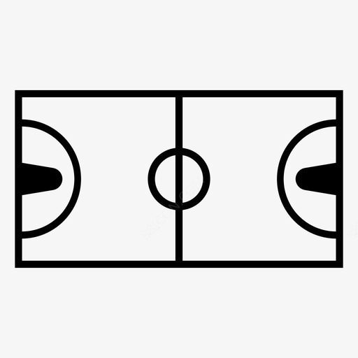 篮球场场地运动场