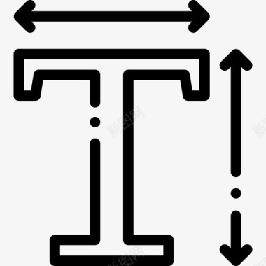 金光字体字体打印22线性图标图标