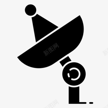 信号标识卫星网络信号图标图标