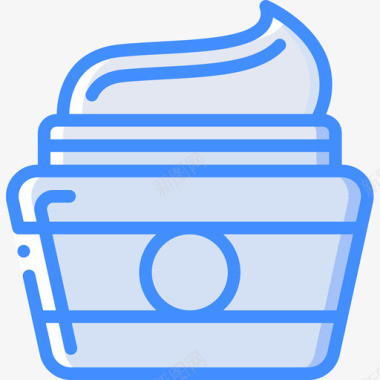 护发素护发素发廊7蓝色图标图标