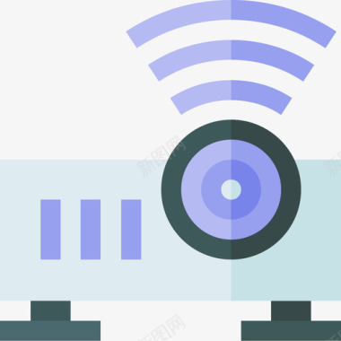 投影仪会议3平板图标图标