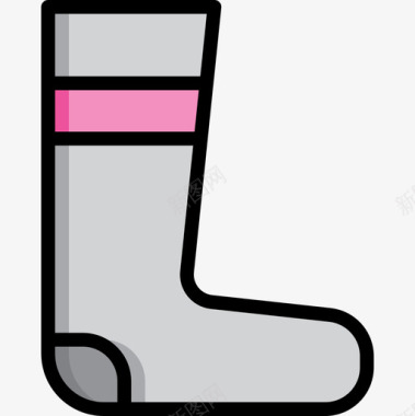 袜子跑步6码线纹颜色图标图标