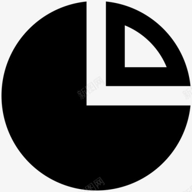 主图素材饼图分析图表图标图标