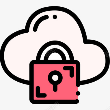 快云防护云防护安全2线颜色图标图标