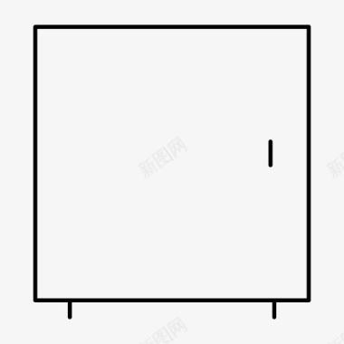 办公室多功能储物柜保险箱储物柜货币保险箱图标图标