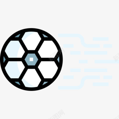 足球袜图标足球家庭15线性颜色图标图标
