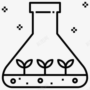 农业展架农用化学品农业未来图标图标