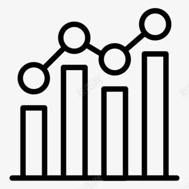 图表矢量分析条形图图表图标图标