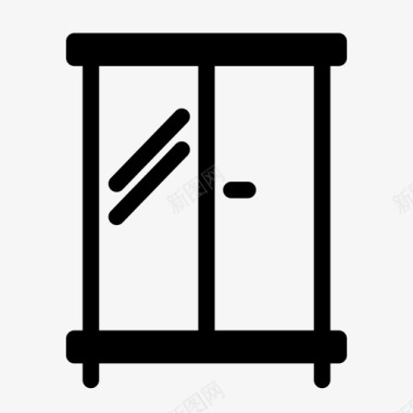 储藏室衣柜家具室内图标图标