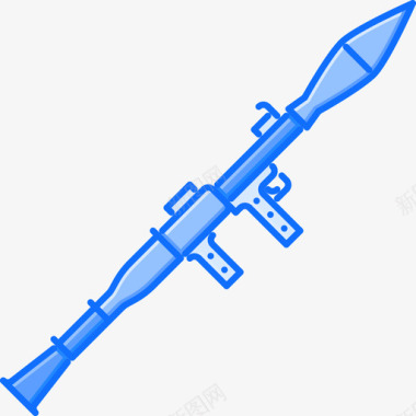 火箭筒战争8蓝色图标图标