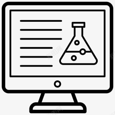 网站布局图标科学内容实验室实验在线实验室分析图标图标