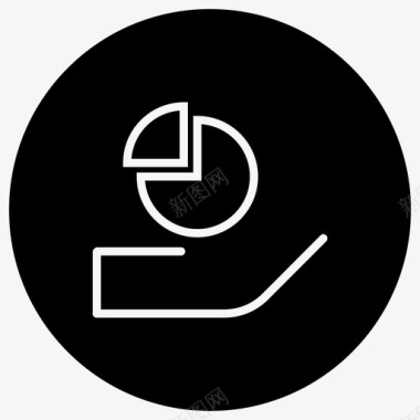 主图素材图表分析增长图标图标