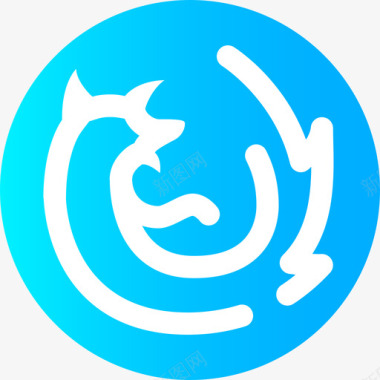 圆形火焰图标Firefoxui接口28圆形图标图标