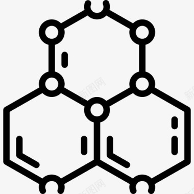 离子分子分子物理8线性图标图标