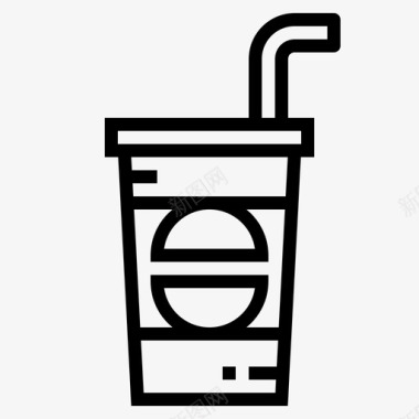 冰镇冷饮饮料冷饮杯子图标图标