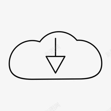 付费下载标识下降保存图标图标