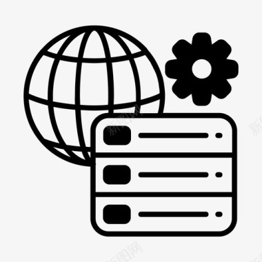 公共环境标识大数据环境世界图标图标