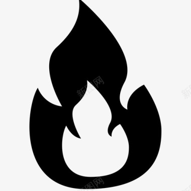 火焰燃烧元素图标图标