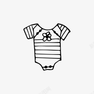 新生儿方巾婴儿服装儿童新生儿图标图标