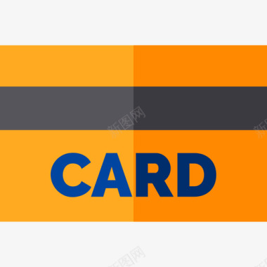 信用卡宣传册信用卡曲棍球7持卡图标图标