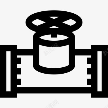 阀门阀门工程11线性图标图标
