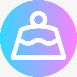 圆形布丁布丁夏季38圆形图标高清图片