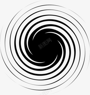 龙卷风黑洞幻觉螺旋图标图标