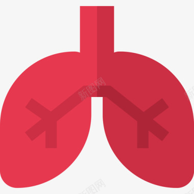 肺烟草3扁平图标图标