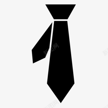 领带礼服正装图标图标