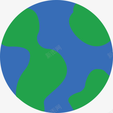 太空地球太空65平坦图标图标