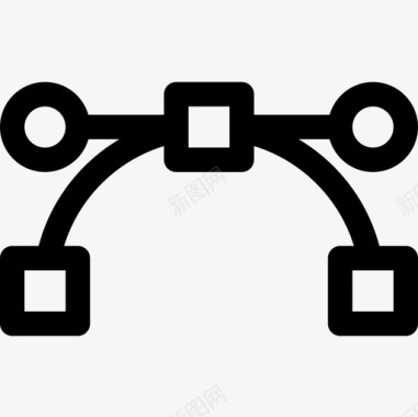 向量平面51线性图标图标