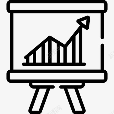 主图素材战略管理图7线性图标图标
