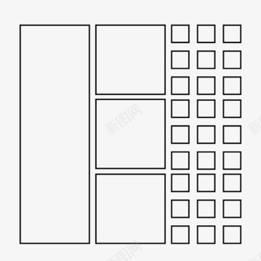 表彰模板版面分发图标图标