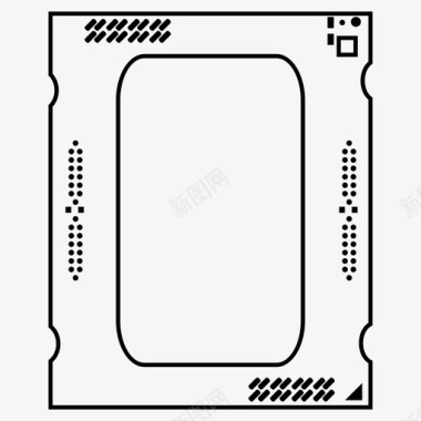 中央净水cpu中央计算机处理器中央处理器图标图标