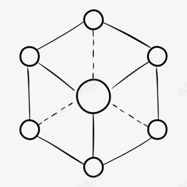 三维图标立方体三维长方体图标图标