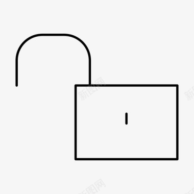 思想自由解锁自由开放图标图标